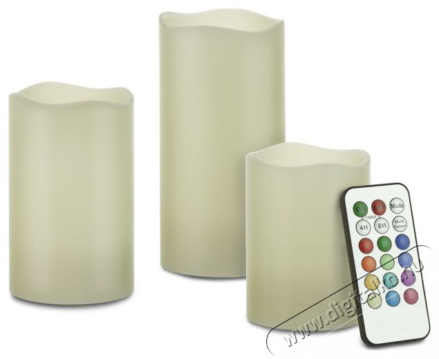 Retlux RLC 33 LED viasz mécses szett Háztartás / Otthon / Kültér - Világítás / elektromosság - Hangulat teremtő világítás - 287727