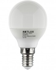 Retlux RLL 268 E14 6W 2700k gömb izzó - meleg fehér Egyéb - Nem forgalmazzuk ! - 318337