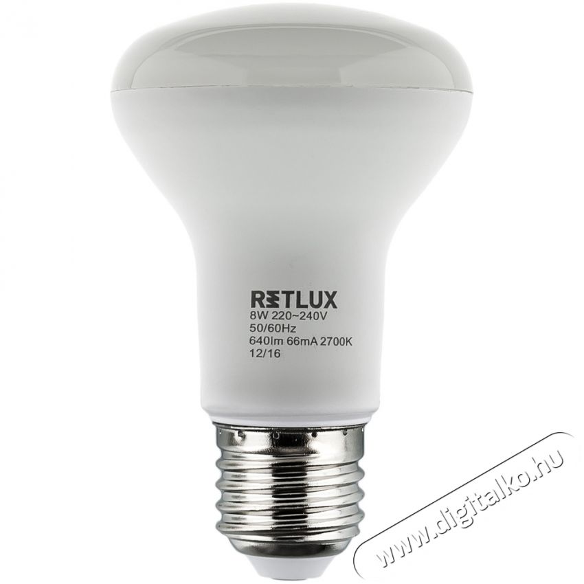 Retlux RLL 281 E27 8W 2700K spot izzó - meleg fehér Egyéb - Nem forgalmazzuk ! - 318331