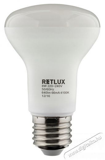 Retlux RLL 282 E27 8W 4100K LED Spot izzó - hideg fehér Egyéb - Nem forgalmazzuk ! - 318311