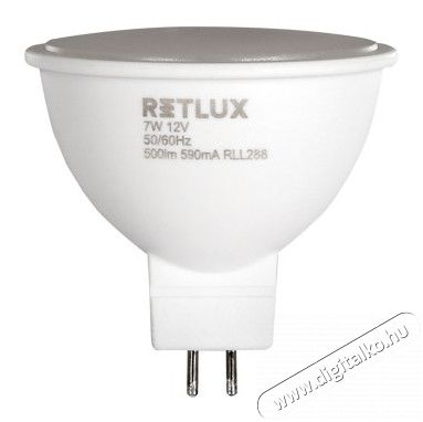 Retlux RLL 288 GU5.3 spot 7W Háztartás / Otthon / Kültér - Világítás / elektromosság - GU5.3 foglalatú izzó - 318326