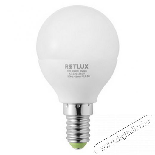 Retlux RLL 36 izzó Háztartás / Otthon / Kültér - Világítás / elektromosság - E14 foglalatú izzó - 297237
