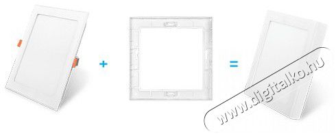 Retlux RSM 112 süllyesztett mennyezeti led panel Háztartás / Otthon / Kültér - Világítás / elektromosság - Fali / mennyezeti lámpa - 351884