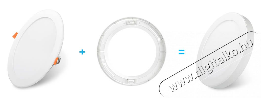 Retlux RSM 110 süllyesztett led panel Háztartás / Otthon / Kültér - Világítás / elektromosság - Fali / mennyezeti lámpa - 351882