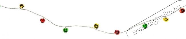 Retlux RXL 325 fém csengettyű fűzér Háztartás / Otthon / Kültér - Világítás / elektromosság - Led szalag / fényfüzér - 351930