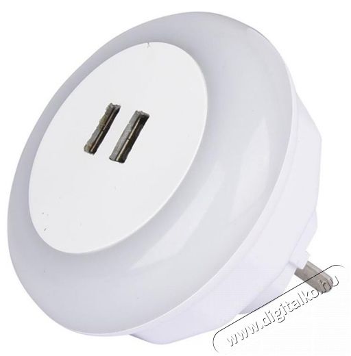 Retlux RNL 102 LED-es konnektor USB töltő foglalattal Háztartás / Otthon / Kültér - Világítás / elektromosság - Hálózati elosztó / hosszabbító / adapter - 351862