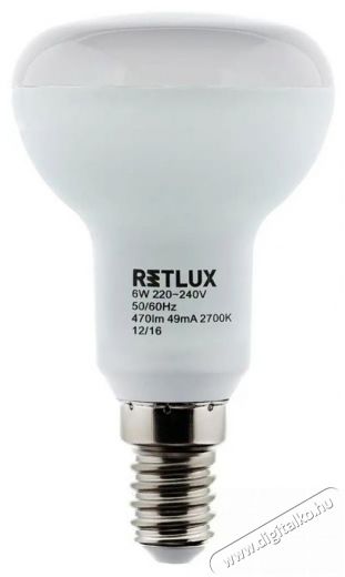 Retlux RLL 279 R50 E14 Spot izzó 6W Egyéb - Nem forgalmazzuk ! - 376601