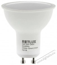 Retlux RLL 305 GU10 izzó 9W DL Egyéb - Nem forgalmazzuk ! - 376611