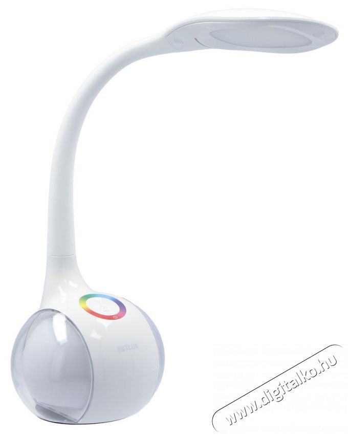 Retlux RTL 202 RGB LED asztali lámpa 5W Háztartás / Otthon / Kültér - Világítás / elektromosság - Asztali lámpa - 376635