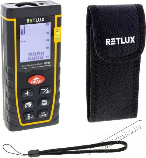 Retlux RHT 100 Lézeres távolságmérő 40m Távcsövek / Optika - Lézeres távmérő - 376600