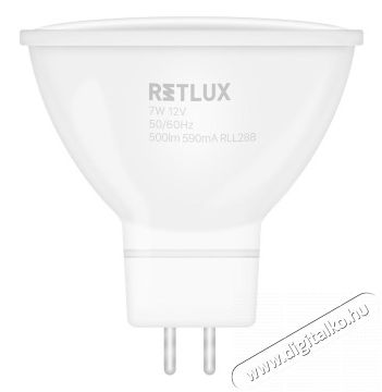 Retlux RLL 420 GU5.3 spot 7W 12V WW Háztartás / Otthon / Kültér - Világítás / elektromosság - GU5.3 foglalatú izzó - 476480