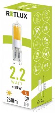 Retlux RLL 455 G9 COB 2,2W LED WW Háztartás / Otthon / Kültér - Világítás / elektromosság - G9 foglalatú izzó - 476503