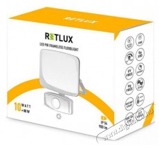 Retlux RSL 255 LED REFLEKT 10W 4000K PIR Háztartás / Otthon / Kültér - Világítás / elektromosság - Kerti / kültéri lámpa - 493347
