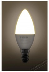 Retlux REL 35 LED C37 4x5W E14 WW izzó szett Háztartás / Otthon / Kültér - Világítás / elektromosság - E14 foglalatú izzó - 495192