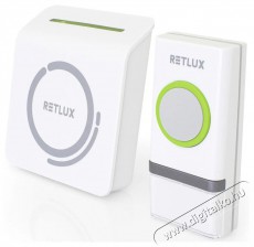 Retlux RDB 100 csengő 3AAA+elemes gomb Háztartás / Otthon / Kültér - Lakásfelszerelés - Csengő - 495794