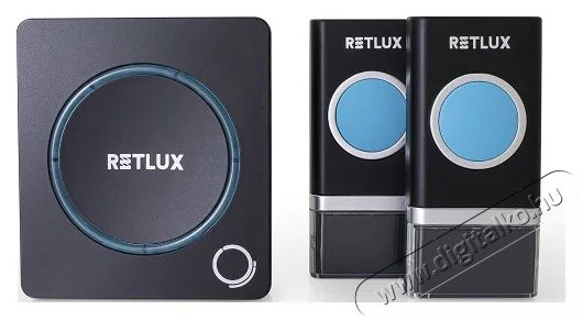 Retlux RDB 112 csengő 2 gomb 1 állomás Háztartás / Otthon / Kültér - Lakásfelszerelés - Csengő - 496728
