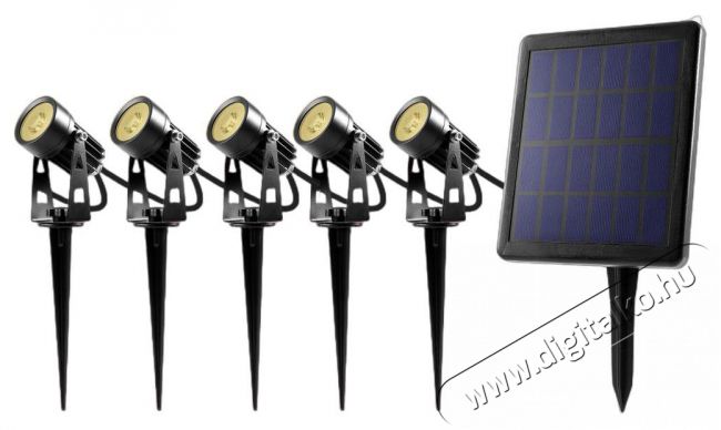 Retlux RGL 119 Solar lámpa szett 5X WW Háztartás / Otthon / Kültér - Világítás / elektromosság - Kerti / kültéri lámpa - 495197