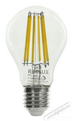 Retlux RFL 603 Fil. A60 E27 5,2W WW A Háztartás / Otthon / Kültér - Világítás / elektromosság - E27 foglalatú izzó - 495114