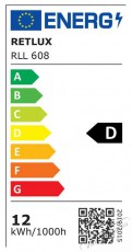 Retlux RLL 608 A60 E27 izzó 12W DL D Háztartás / Otthon / Kültér - Világítás / elektromosság - E27 foglalatú izzó - 495621