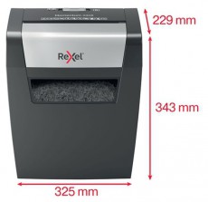 Rexel Momentum X308 iratmegsemmisítő Iroda és számítástechnika - Iratmegsemmisítő - 396055