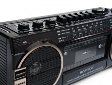 Ricatech PR1980 Ghetto Blaster hordozható magnós rádió USB/SD lejátszással Audio-Video / Hifi / Multimédia - CD / DVD / Blu-Ray / Multimédia készülék - Kazettás magnó - 303299