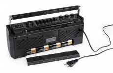 Ricatech PR1980 Ghetto Blaster hordozható magnós rádió USB/SD lejátszással Audio-Video / Hifi / Multimédia - CD / DVD / Blu-Ray / Multimédia készülék - Kazettás magnó - 303299