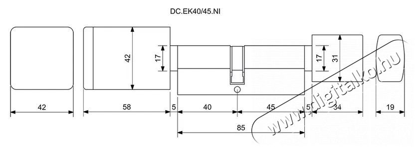 Richter Czech  DC.EK40/45.NI H&aacute;ztart&aacute;s / Otthon / K&uuml;lt&eacute;r - Okos otthon - Kieg&eacute;sz&iacute;tő - 519670
