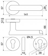 Richter Czech  Smart Touch Handle H.03.NIMAT Háztartás / Otthon / Kültér - Biztonságtechnika - Kiegészítő - 519733