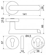 Richter Czech  Smart Touch Handle H.03 Háztartás / Otthon / Kültér - Biztonságtechnika - Kiegészítő - 519734