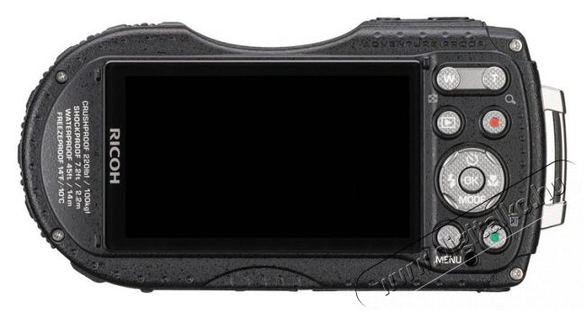Ricoh WG-5 GPS digitális fényképezőgép - narancssárga Fényképezőgép / kamera - Kompakt fényképezőgép - Kaland és vízálló fényképezőgép - 286755