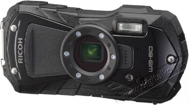 Ricoh WG-80 Black Fényképezőgép / kamera - DSLR tükörreflexes fényképezőgép - 519999