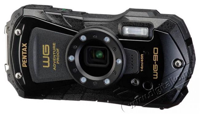 Ricoh WG-90 Black Fényképezőgép / kamera - Kompakt fényképezőgép - Kaland és vízálló fényképezőgép - 520043