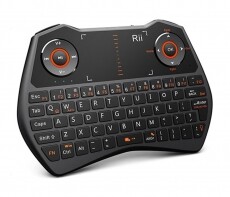 Rii i28C vezeték nélküli multimédia billentyűzet és touchpad Iroda és számítástechnika - Billentyűzet / billentyűzet szett - Vezeték nélküli - 319057