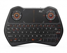Rii i28C vezeték nélküli multimédia billentyűzet és touchpad Iroda és számítástechnika - Billentyűzet / billentyűzet szett - Vezeték nélküli - 319057
