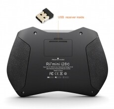 Rii i28C vezeték nélküli multimédia billentyűzet és touchpad Iroda és számítástechnika - Billentyűzet / billentyűzet szett - Vezeték nélküli - 319057