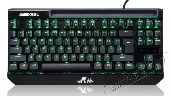 Rii K63C mechanikus Gamer billentyűzet US Iroda és számítástechnika - Billentyűzet / billentyűzet szett - Vezetékes - 319066