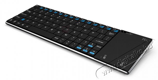 Rii K12+ vezeték nélküli billentyűzet és touchpad Iroda és számítástechnika - Billentyűzet / billentyűzet szett - Vezeték nélküli - 319062