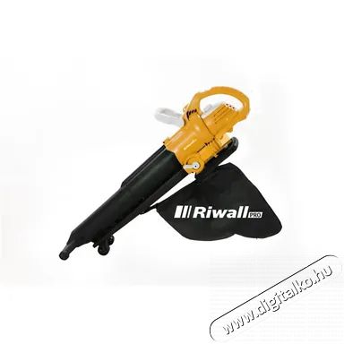 RIWALL REBV 3000 elektromos lombszívó-lombfúvó Háztartás / Otthon / Kültér - Kültér / kerti termék / grill - Lombszívó és fúvó - 389333