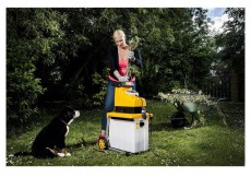 RIWALL RES 3044 B 3000 W elektromos ágaprító Háztartás / Otthon / Kültér - Kültér / kerti termék / grill - Kiegészítő - 416046