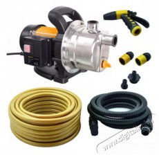 RIWALL REJP 1000 INOX SET 1000W kerti szivattyú szett Háztartás / Otthon / Kültér - Kültér / kerti termék / grill - Szivattyú - 443009