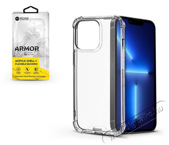 Roar KC0737 Armor Gel iPhone 13 Pro &aacute;tl&aacute;tsz&oacute; &uuml;t&eacute;s&aacute;ll&oacute; szilikon v&eacute;dőtok Mobil / Kommunik&aacute;ci&oacute; / Smart - Mobiltelefon kieg&eacute;sz&iacute;tő / tok - Tok / h&aacute;tlap - 405749