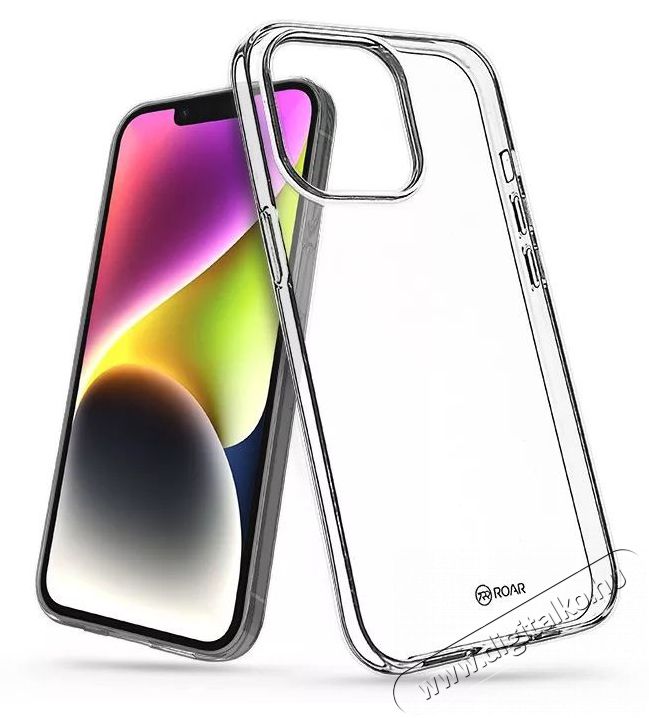 Roar KC0812 All Day iPhone 14 &aacute;tl&aacute;tsz&oacute; szilikon h&aacute;tlap Mobil / Kommunik&aacute;ci&oacute; / Smart - Mobiltelefon kieg&eacute;sz&iacute;tő / tok - Tok / h&aacute;tlap - 405908