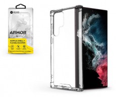 Roar KC0754 Samsung S908B Galaxy S22 Ultra 5G Armor Gel átlátszó ütésálló védőtok Mobil / Kommunikáció / Smart - Mobiltelefon kiegészítő / tok - Tok / hátlap - 432141