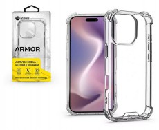 Roar KC311727 iPhone 16 Pro átlátszó műanyag hátlap Mobil / Kommunikáció / Smart - Mobiltelefon kiegészítő / tok - Tok / hátlap - 508415