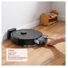 Roborock Q5 PRO fekete robotporszívó Háztartás / Otthon / Kültér - Porszívó / takarítógép - Robotporszívó - 500840