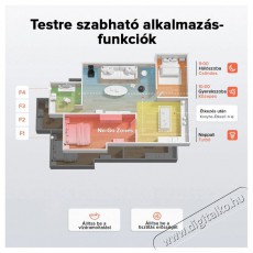 Roborock Q5 PRO fekete robotporszívó Háztartás / Otthon / Kültér - Porszívó / takarítógép - Robotporszívó - 500840