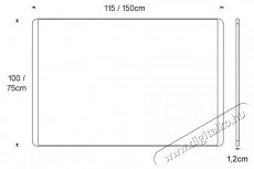 ROCADA NAT6421 Natural, 150 x 100 cm mágneses tábla Konyhai termékek - Egyéb / Konyhai kiegészítő - 521188