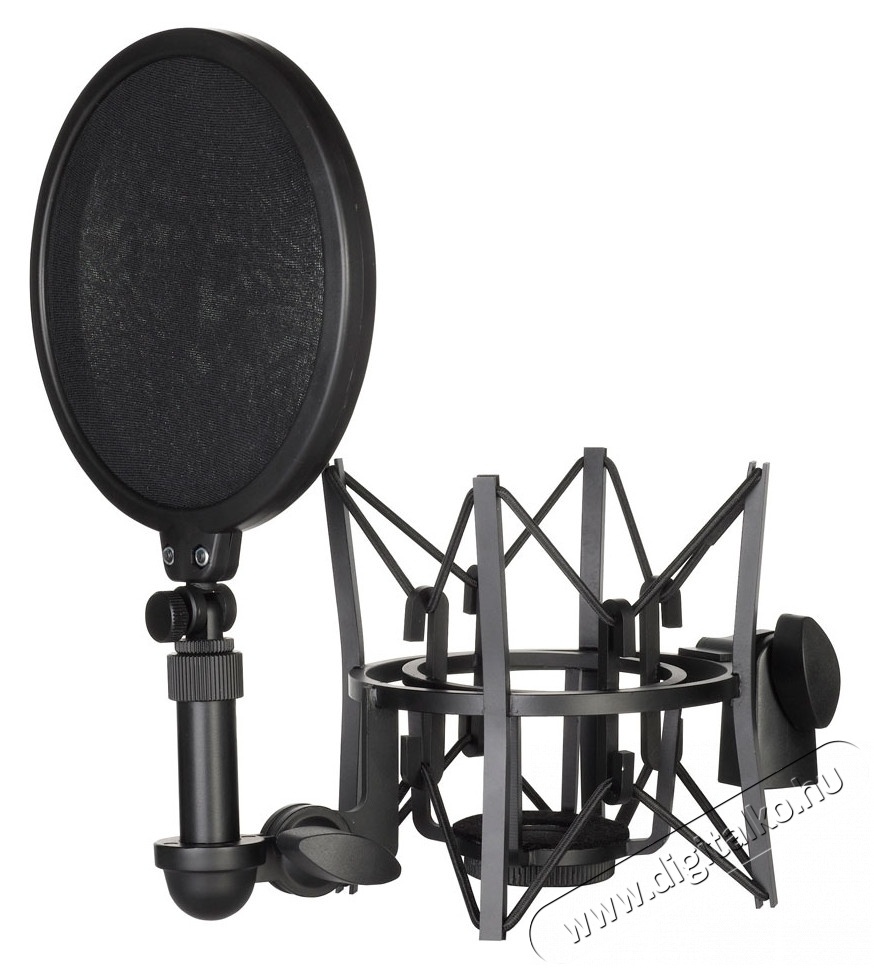 Rode SM6 rezgésgátló mikrofonfogó és POP Filter Fotó-Videó kiegészítők - Mikrofon kiegészítő - Mikrofon fogó - 256536
