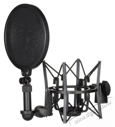Rode SM6 rezgésgátló mikrofonfogó és POP Filter Fotó-Videó kiegészítők - Mikrofon kiegészítő - Mikrofon fogó - 256536