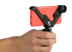 Rode Grip5C Univerzális iPhone 5C tartó markolat kifejezetten iXY mikrofonnal történő hang és videó felvételekhe Mobil / Kommunikáció / Smart - Mobiltelefon kiegészítő / tok - Tartó / rögzítő / állvány - 281043